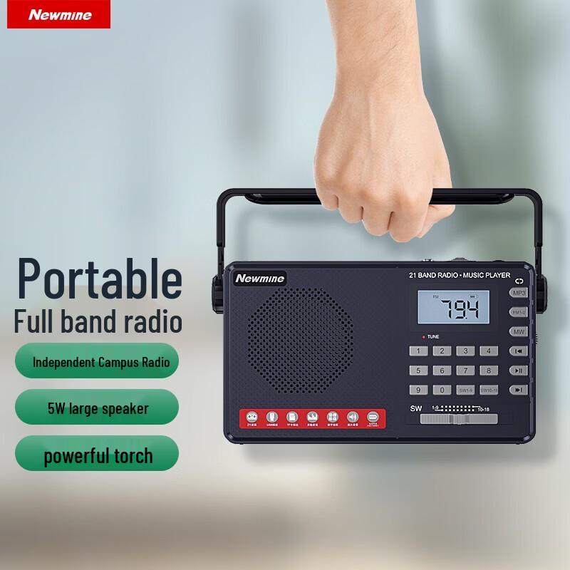 Newsmy MX30 Multi-Function Full-Band Radio Speaker
Newsmy MX30 Multi-Function Full-Band Radio Speaker