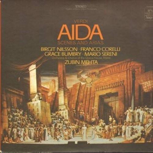 LP Record GIUSEPPE VERDI NILSSON CORELLI B Aida Scenes And Arias S36566 ANGEL 1962 US Classical Used
LP Record GIUSEPPE VERDI NILSSON CORELLI B Aida Scenes And Arias S36566 ANGEL 1962 US Classical Used