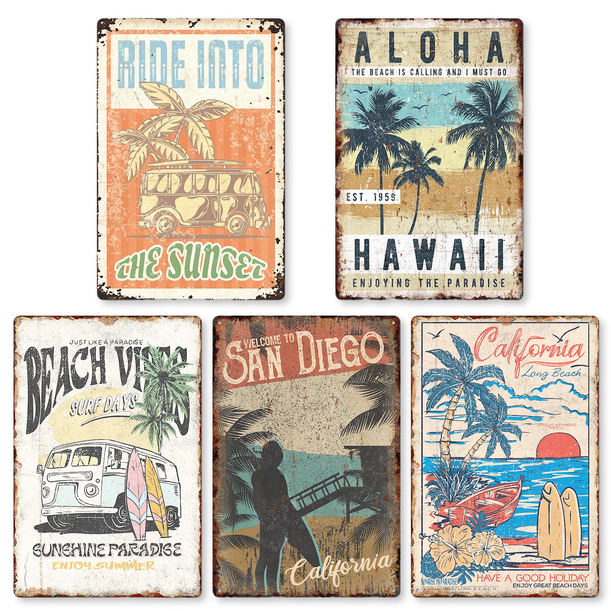 Lezalic Number Plate Tin Sign Surf Beach Interior American Wall Decor Board West Coast Vintage Style License Plate (beach-02)
Lezalic Number Plate Tin Sign Surf Beach Interior American Wall Decor Board West Coast Vintage Style License Plate (beach-02)