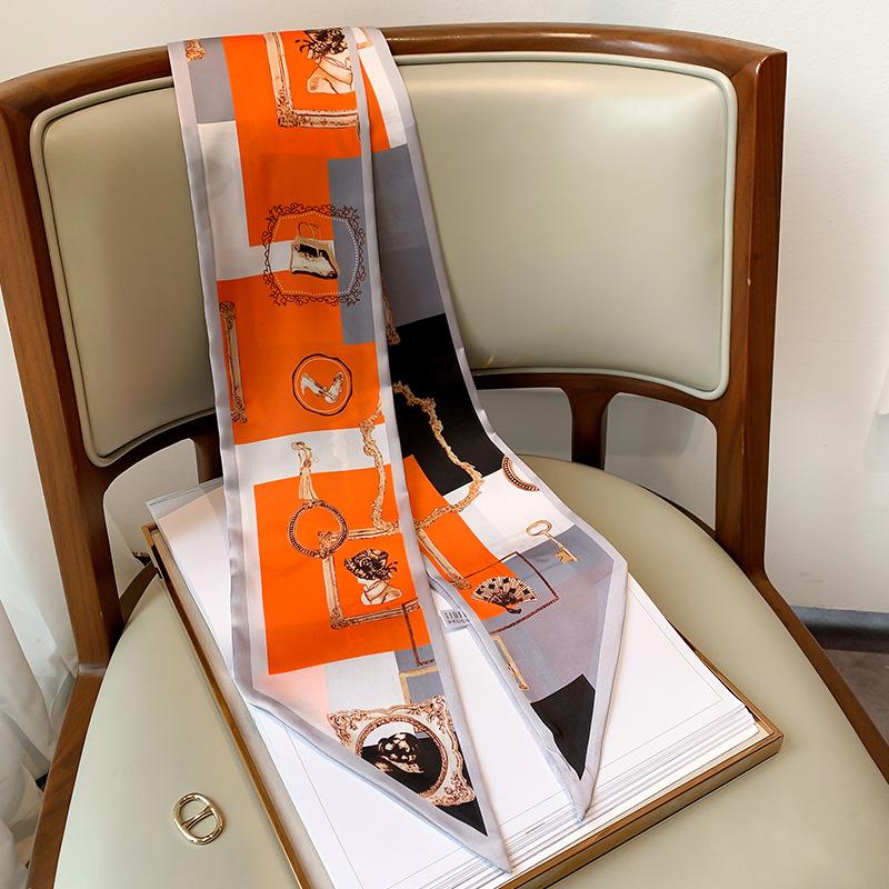 Корейская версия Весна и Осень Новая Летняя Мода Шарф для Женщин Повязка для Волос Декоративный Шарф Тонкие Длинные Ленты Галстуки Шелковый Шарф 15*150cm
Корейская версия Весна и Осень Новая Летняя Мода Шарф для Женщин Повязка для Волос Декоративный Шарф Тонкие Длинные Ленты Галстуки Шелковый Шарф 15*150cm