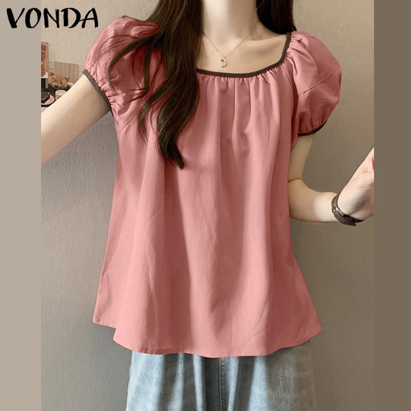 VONDA женская летняя свободная блузка с круглым вырезом и короткими рукавами, контрастные цвета 5XL белый
VONDA женская летняя свободная блузка с круглым вырезом и короткими рукавами, контрастные цвета 5XL белый
