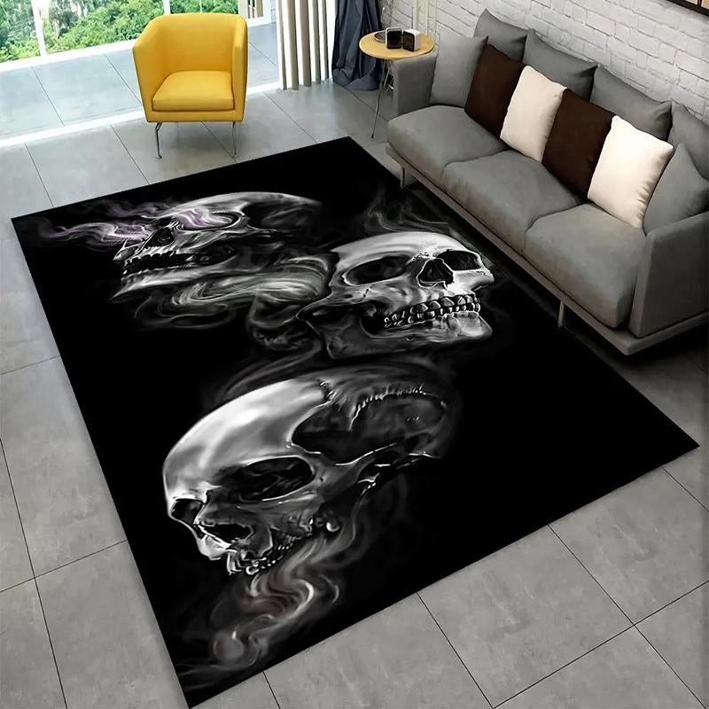 Horror Skull Dark Gothic Witchcraft Style Area Rug Subculture Decorative Carpet Doormat Living Room Bedroom Sofa Area Playroom 40x60cm
Horror Skull Dark Gothic Witchcraft Style Area Rug Subculture Decorative Carpet Doormat Living Room Bedroom Sofa Area Playroom 40x60cm