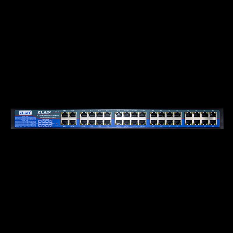 ZLAN Industrial Rack-Mount 16-Port Serial Server ZLAN5G12
ZLAN Industrial Rack-Mount 16-Port Serial Server ZLAN5G12