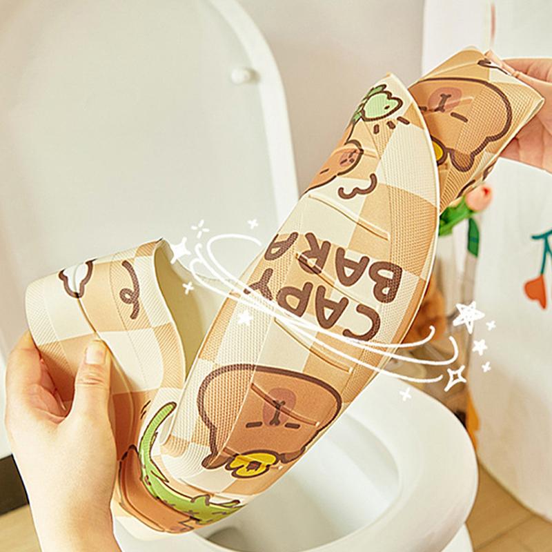 Universal Cartoon Capybara Toilet Seat Cover Reusable Washable Closestool Mat Lavatory Waterproof Toilet Lid Cushion
Universal Cartoon Capybara Toilet Seat Cover Reusable Washable Closestool Mat Lavatory Waterproof Toilet Lid Cushion
