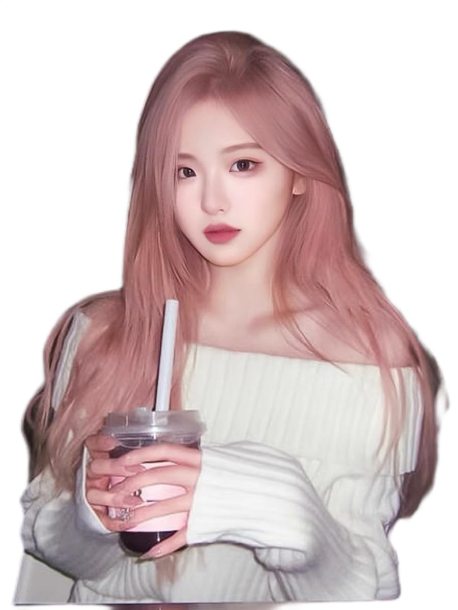 Korean Fashion Long Curly Milky Pink Lace-Front Wig, 50cm, Hand-Tied, for Costumes, Halloween, Events, and Streaming
Korean Fashion Long Curly Milky Pink Lace-Front Wig, 50cm, Hand-Tied, for Costumes, Halloween, Events, and Streaming