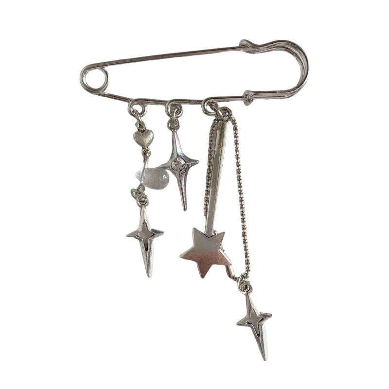 Sweet Cool Pin Star Chain Keychain Pendant Fashion Lovely Hangings Ornament Keyring Backpack Decoration Charm Jewelry
Sweet Cool Pin Star Chain Keychain Pendant Fashion Lovely Hangings Ornament Keyring Backpack Decoration Charm Jewelry