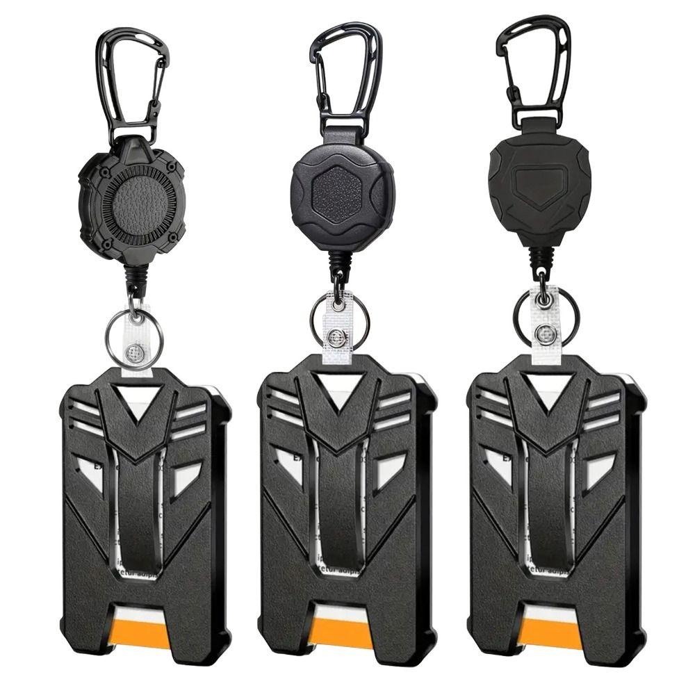 Strong Steel ID Card Holder Wire Rope Bus Card Cover Retractable Badge Reel Work Card Style A
Strong Steel ID Card Holder Wire Rope Bus Card Cover Retractable Badge Reel Work Card Style A