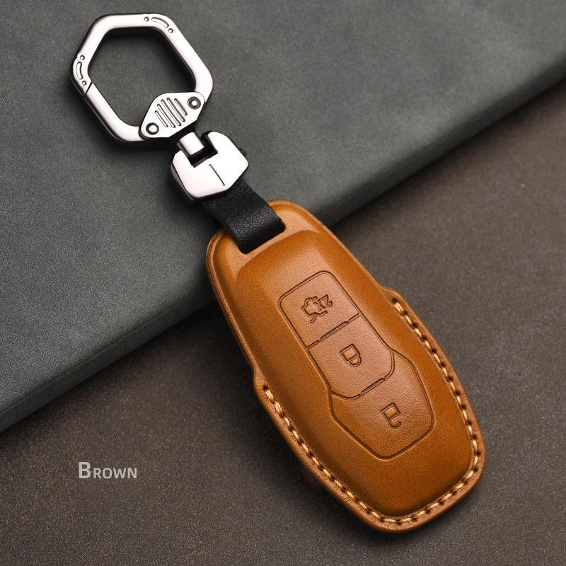 Leather Car Key Cover Case For Ford Mondeo Ranger S C Max Explorer 5 Fiesta ST F15 Mk4 MK3 MK5 Ring Accessories Key Chain коричневий
Leather Car Key Cover Case For Ford Mondeo Ranger S C Max Explorer 5 Fiesta ST F15 Mk4 MK3 MK5 Ring Accessories Key Chain коричневий