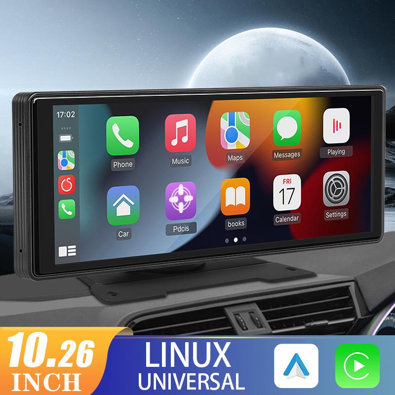 Hippcron 9,3-дюймовый портативный CarPlay Android Авто Радио Мультимедийный видеоплеер Сенсорный экран Камера заднего вида
Hippcron 9,3-дюймовый портативный CarPlay Android Авто Радио Мультимедийный видеоплеер Сенсорный экран Камера заднего вида