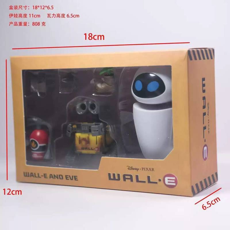 WALL·E EVE Wall.E Couple Combination Toy Set Action Figure Desktop Ornament Doll Computer Case Decoration Model Boy Toy Gift
WALL·E EVE Wall.E Couple Combination Toy Set Action Figure Desktop Ornament Doll Computer Case Decoration Model Boy Toy Gift