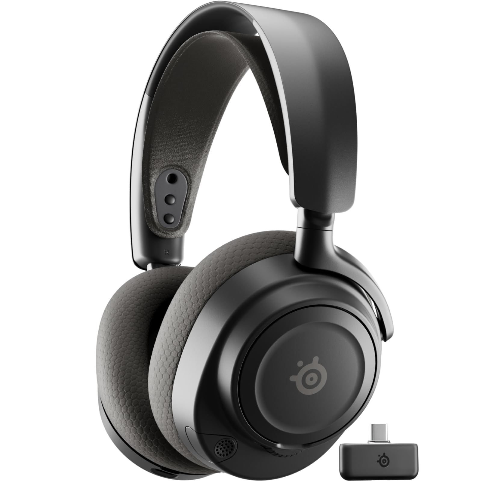SteelSeries Arctis Nova 7 Gen 2 Wireless Gaming Voice Over 300 Simultaneous Game and Phone Compatible with AI Noise 50 Hours of Spatial Black Headset,
SteelSeries Arctis Nova 7 Gen 2 Wireless Gaming Voice Over 300 Simultaneous Game and Phone Compatible with AI Noise 50 Hours of Spatial Black Headset,