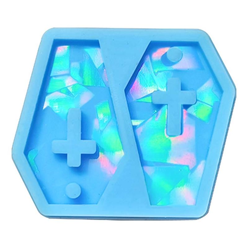 Light and Shadow Keychain Pendant Silicone Molds Hexagonal Cross Holographic Earrings Mold DIY Ornaments Mould Decor
Light and Shadow Keychain Pendant Silicone Molds Hexagonal Cross Holographic Earrings Mold DIY Ornaments Mould Decor