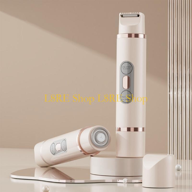 L8RE Women Shaver Efficient Hair Removal Tool Rechargeable Hair Trimmer Plastic Texture for Face Lip Chin Wet and Dry Use
L8RE Women Shaver Efficient Hair Removal Tool Rechargeable Hair Trimmer Plastic Texture for Face Lip Chin Wet and Dry Use