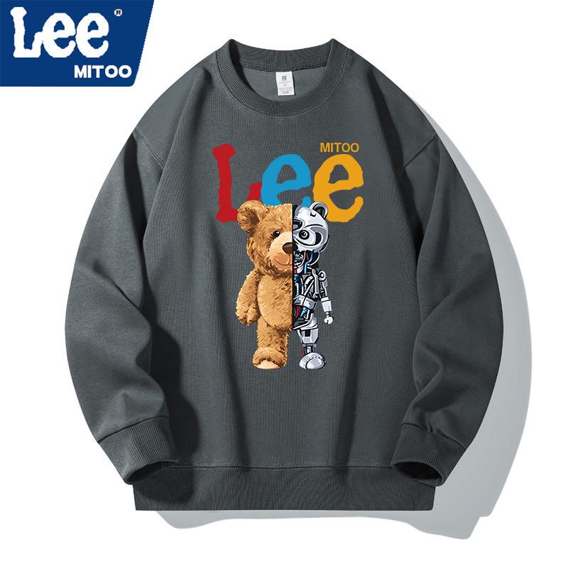 Lee & Mitoo Co-Branded Unisex Light Luxury Fleece-Lined Casual Sweatshirt, Autumn/Winter 2025 Collection S (Height 155-165cm, Weight 45-50kg)
Lee & Mitoo Co-Branded Unisex Light Luxury Fleece-Lined Casual Sweatshirt, Autumn/Winter 2025 Collection S (Height 155-165cm, Weight 45-50kg)