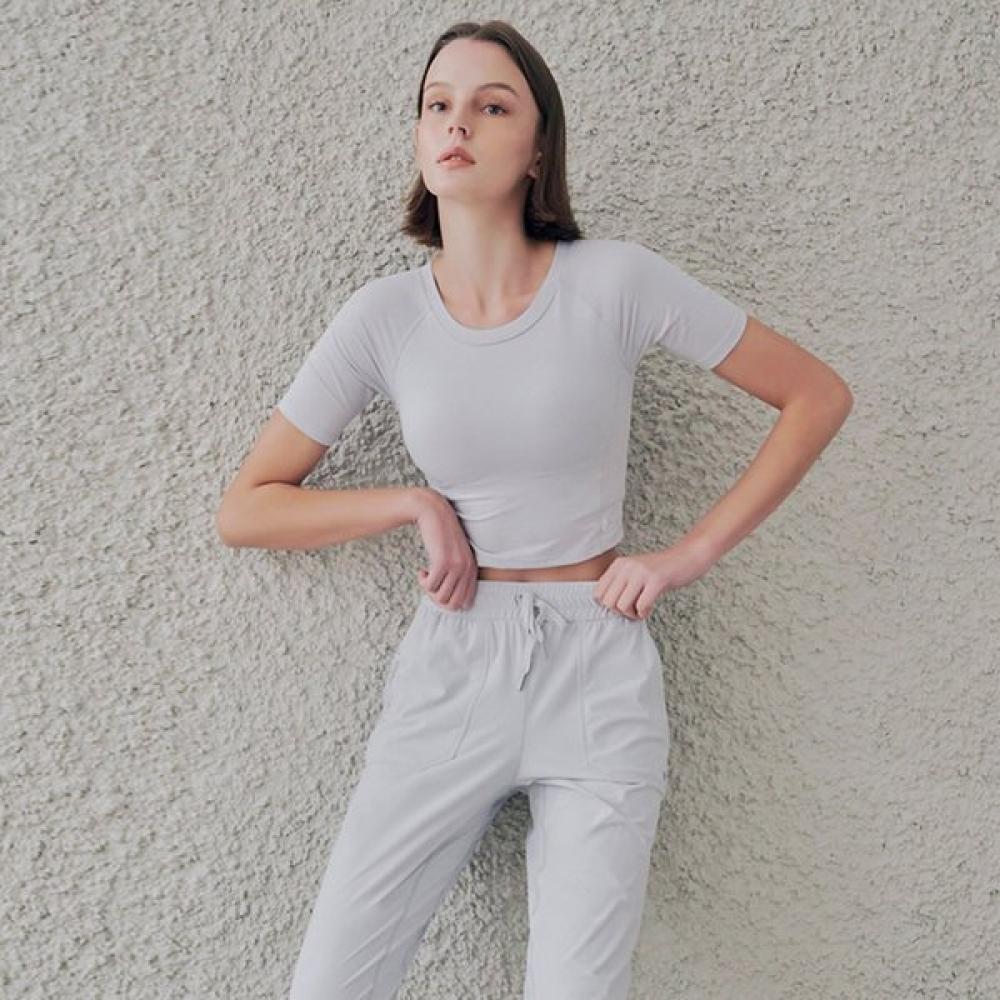 HuiT 3 4 Crop T shirT hTwTs2j11T LGY/S
HuiT 3 4 Crop T shirT hTwTs2j11T LGY/S