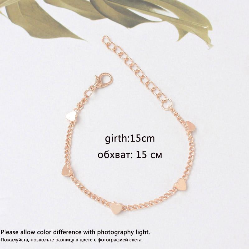 Gold Color Hearts Infinity Bracelets pulseras mujer Minimalist Zircon Women Stars Bracelets Beach Boho Bracelet&Bangles
Gold Color Hearts Infinity Bracelets pulseras mujer Minimalist Zircon Women Stars Bracelets Beach Boho Bracelet&Bangles