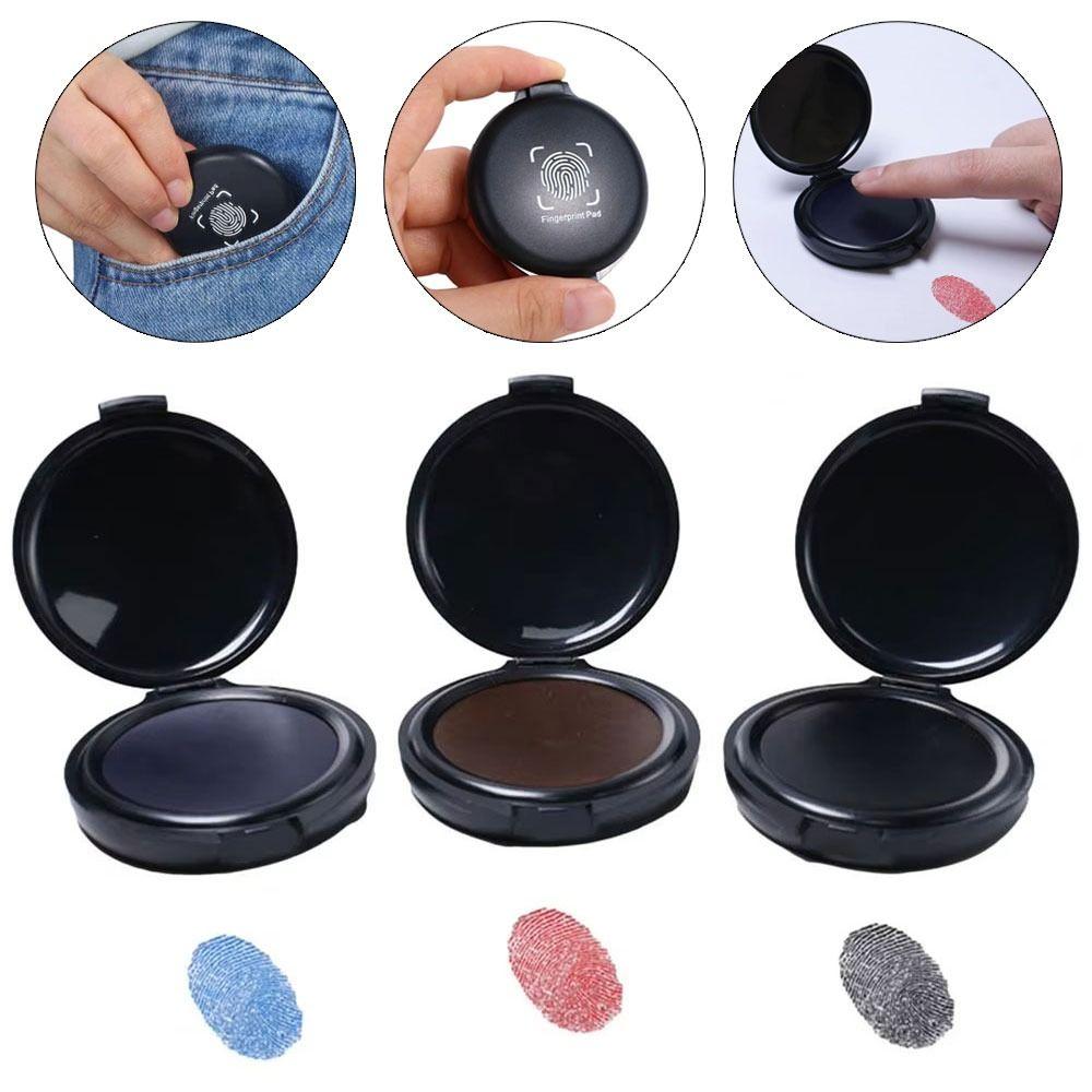 1Pcs 5.8cm Stamp Pad Waterproof Thumbprint Ink Pad Fingerprint Ink Pad Identification Security blue
1Pcs 5.8cm Stamp Pad Waterproof Thumbprint Ink Pad Fingerprint Ink Pad Identification Security blue