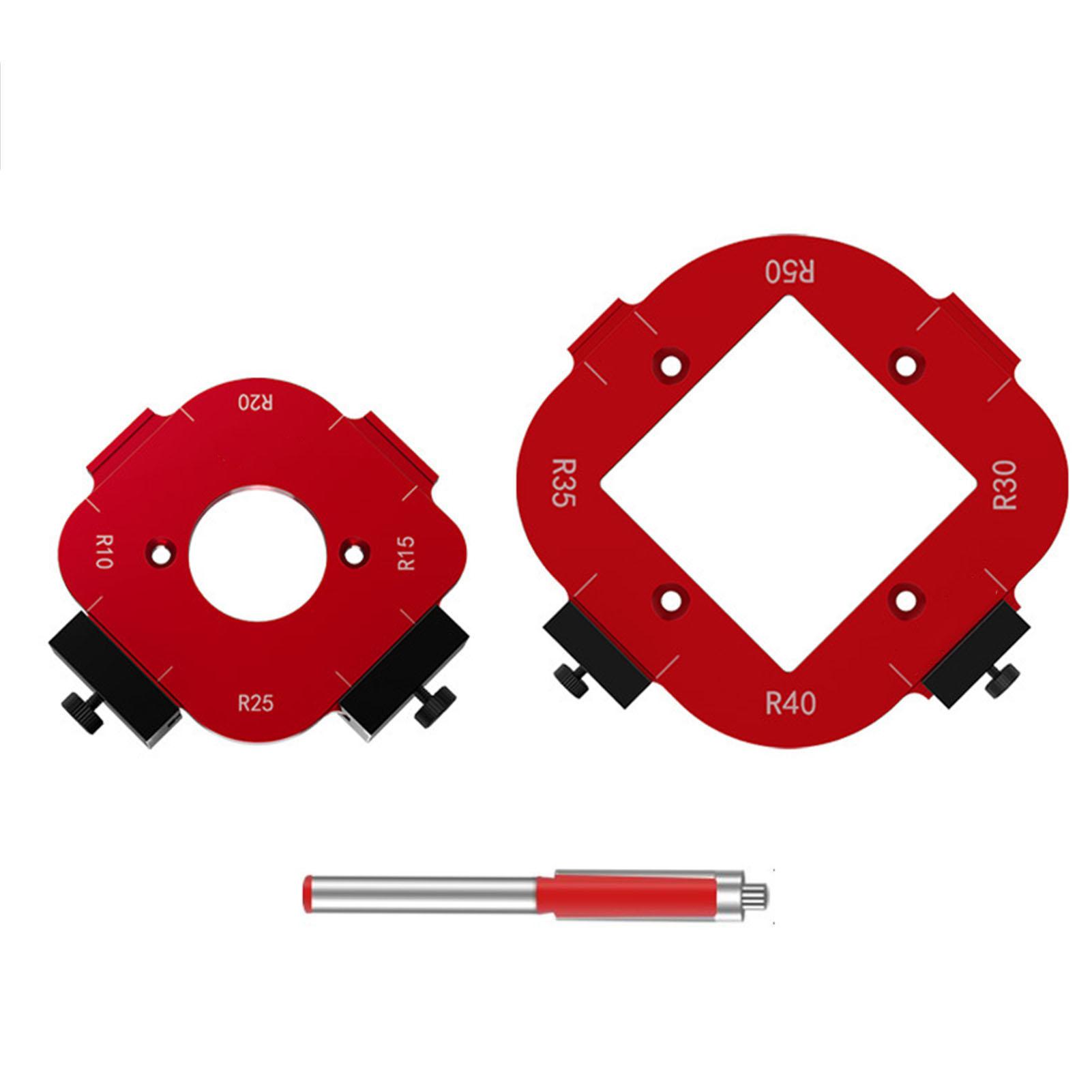 Rounded Corners Router Bit Template Aluminium Alloy Router Table Corner Radius Jig R10 R15 R20 R25
Rounded Corners Router Bit Template Aluminium Alloy Router Table Corner Radius Jig R10 R15 R20 R25