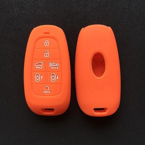 Silicone Car Key Cover Case 7 Button Key Case For Hyundai Sonata Smart 2019 Nexo 95440-M5000 Remote Control Silicone Key Case помаранчевий
Silicone Car Key Cover Case 7 Button Key Case For Hyundai Sonata Smart 2019 Nexo 95440-M5000 Remote Control Silicone Key Case помаранчевий