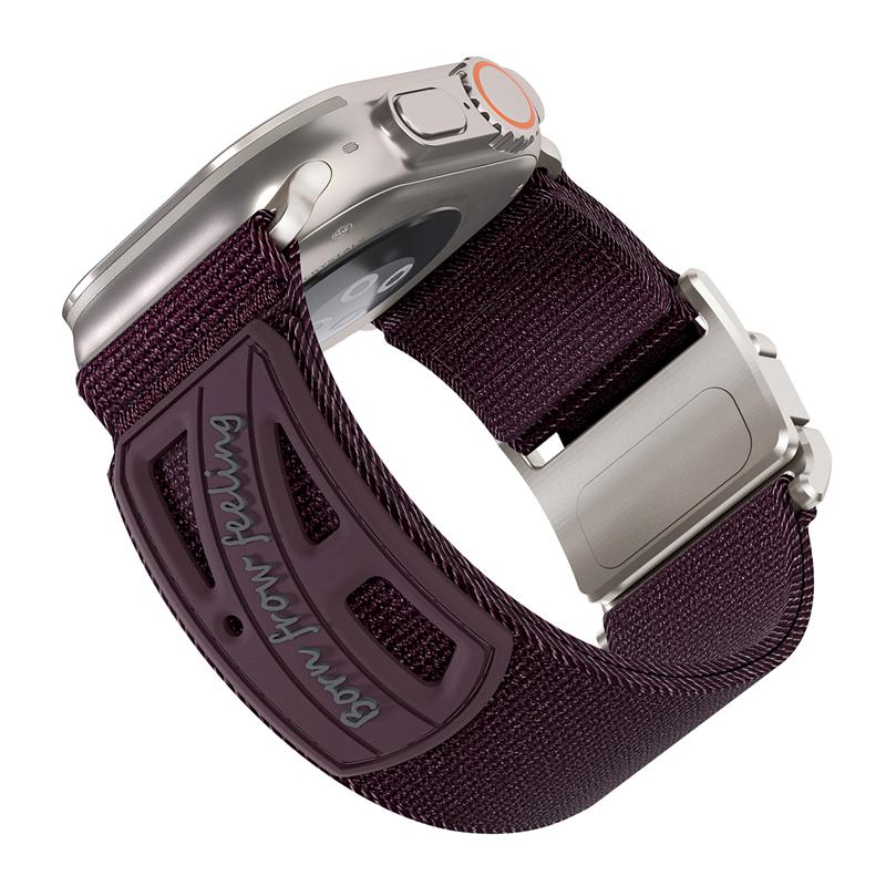 Quick-drying Nylon Magnetic Strap for Apple Iwatch Series 11 10 9 8 7 6 5 4 3 2 SE Ultra 38 40 41 42 44 45 46 49 mm Sports Bands 42/44/45/46(S10S11)/49mm фіолетовий
Quick-drying Nylon Magnetic Strap for Apple Iwatch Series 11 10 9 8 7 6 5 4 3 2 SE Ultra 38 40 41 42 44 45 46 49 mm Sports Bands 42/44/45/46(S10S11)/49mm фіолетовий