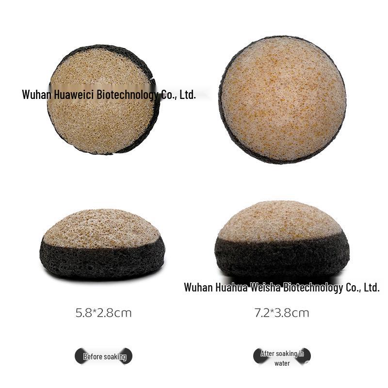 Two-Color Walnut Shell Konjac Exfoliating Facial Cleansing Sponge Dual-Sided Bamboo Charcoal + Pure
Two-Color Walnut Shell Konjac Exfoliating Facial Cleansing Sponge Dual-Sided Bamboo Charcoal + Pure