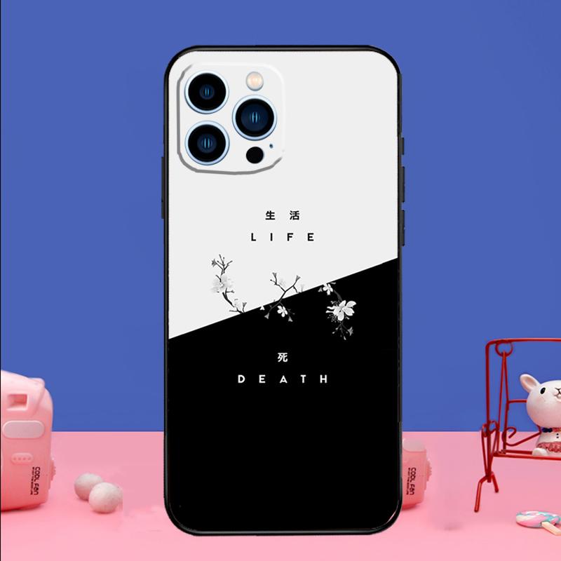 Life With Death Phone Case For iPhone 16 15 14 13 11 12 Pro Max 13 12 mini XR 15 16 Plus 16e Bumper Cover iPhone 13 Pro
Life With Death Phone Case For iPhone 16 15 14 13 11 12 Pro Max 13 12 mini XR 15 16 Plus 16e Bumper Cover iPhone 13 Pro
