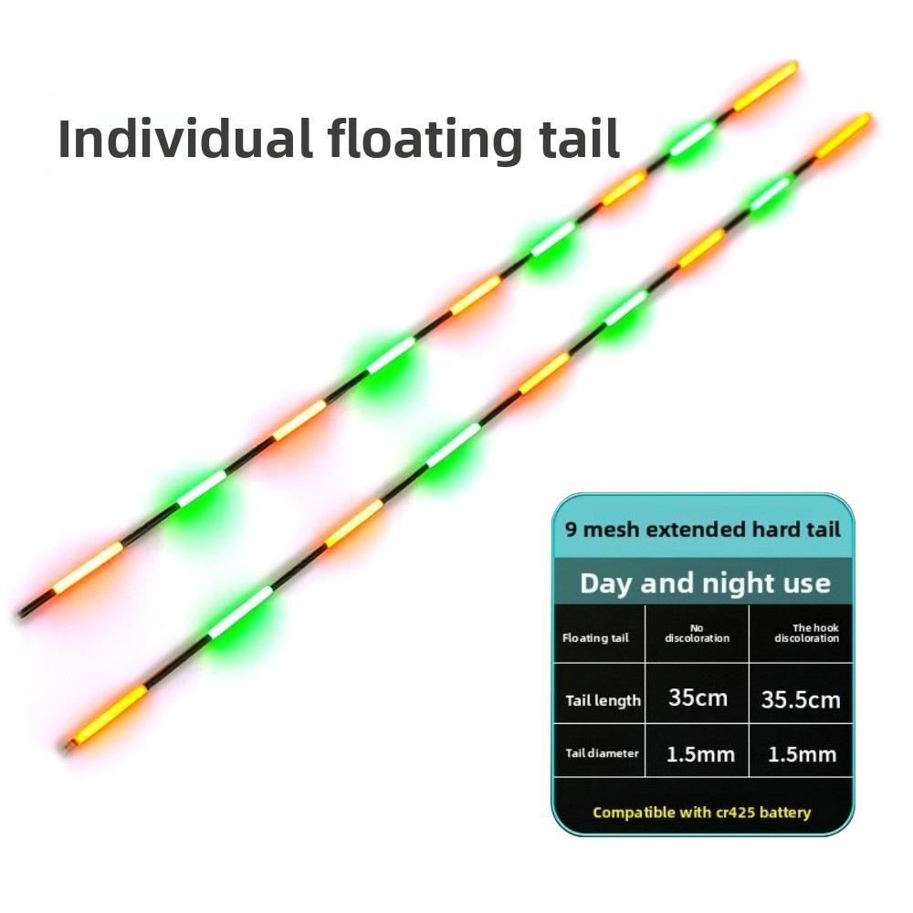 Ультрачутливий світлодіодний поплавець для риболовлі. Розумний поплавковий верх, супер яскравий нічний поплавковий верх для нічної риболовлі Biting hook discoloration-B-9 Light 35cm
Ультрачутливий світлодіодний поплавець для риболовлі. Розумний поплавковий верх, супер яскравий нічний поплавковий верх для нічної риболовлі Biting hook discoloration-B-9 Light 35cm