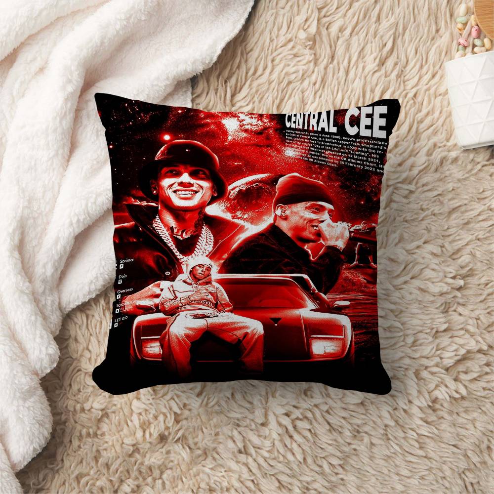 Singer Central Cee Pillow Cover Design cushion Cover decor Holiday Decorati 30x30 cm
Singer Central Cee Pillow Cover Design cushion Cover decor Holiday Decorati 30x30 cm