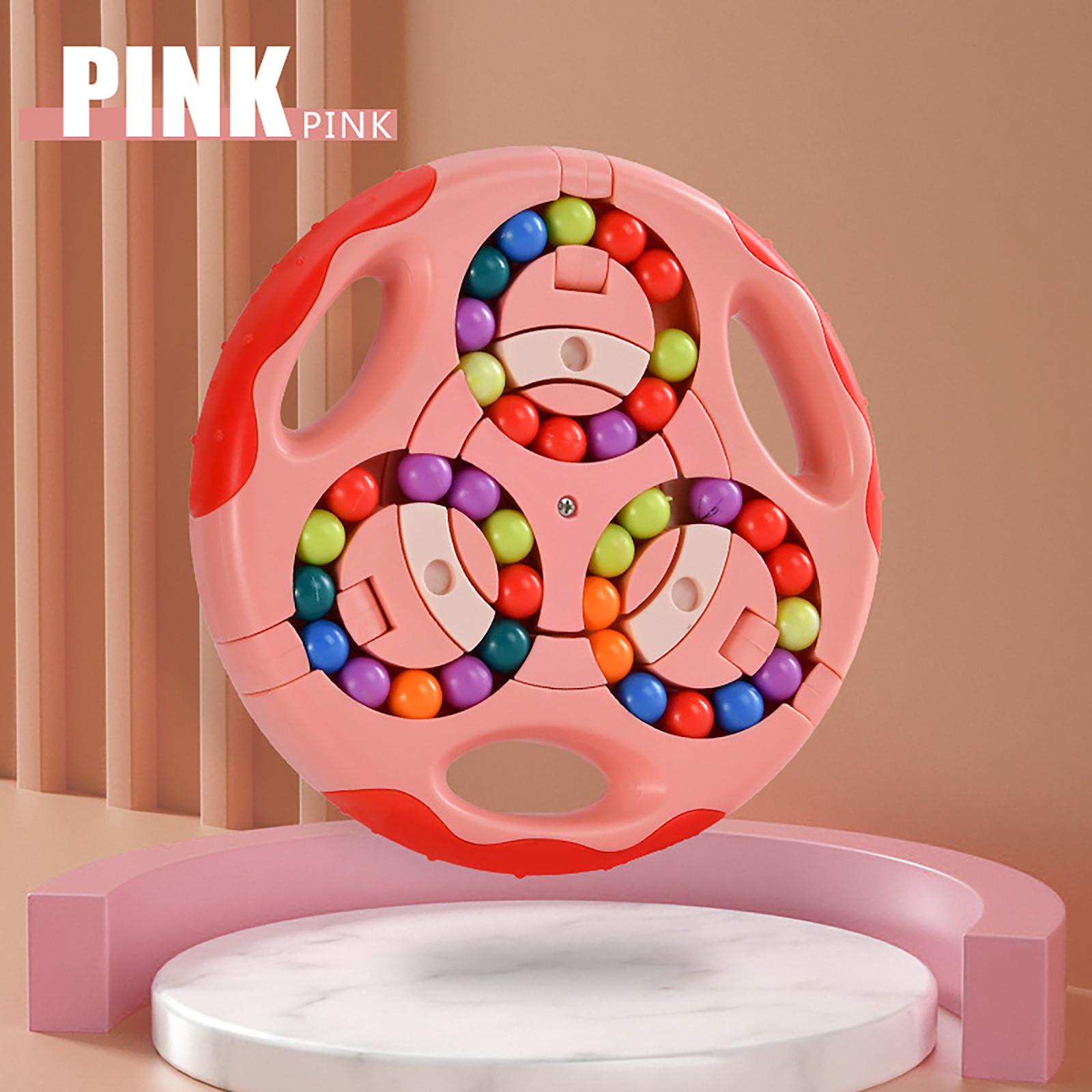 (H0826)Двусторонние вращающиеся игрушки для снятия стресса Magic-Bean, обучающие игрушки для детей / взрослых / для снятия стресса и беспокойства в офисе розовый
(H0826)Двусторонние вращающиеся игрушки для снятия стресса Magic-Bean, обучающие игрушки для детей / взрослых / для снятия стресса и беспокойства в офисе розовый