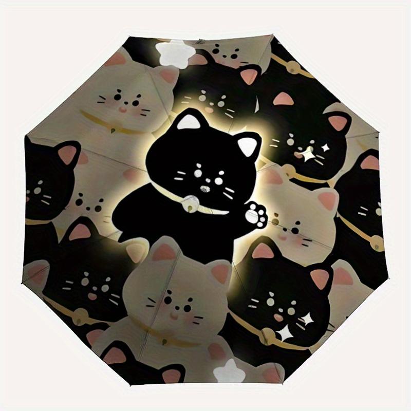 1pc Lucky Cat Umbrella - 8-Rib Automatic Open/Close, Fashionable Compact Umbrella for Outdoor Adventures yy250813195
1pc Lucky Cat Umbrella - 8-Rib Automatic Open/Close, Fashionable Compact Umbrella for Outdoor Adventures yy250813195