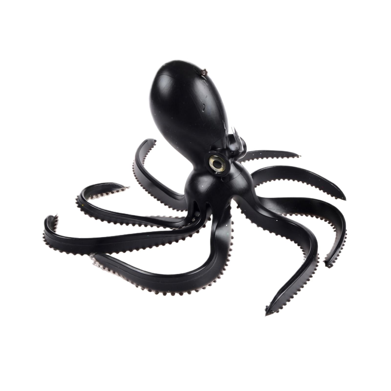 Soft Octopus Fishing Lure with Built-in Hooks 24cm Artificial Squid Bait for Sea Fishing Boat Fishing Tackle one size чорний
Soft Octopus Fishing Lure with Built-in Hooks 24cm Artificial Squid Bait for Sea Fishing Boat Fishing Tackle one size чорний