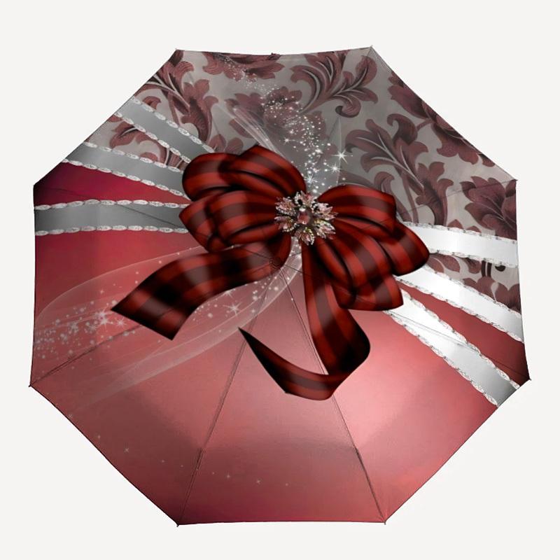 1pc Bow Ribbon Decorations Auto-Fold Umbrella with One-Touch Open/Close - 8 Reinforced Ribs for Windproof Stability, yy251118120
1pc Bow Ribbon Decorations Auto-Fold Umbrella with One-Touch Open/Close - 8 Reinforced Ribs for Windproof Stability, yy251118120