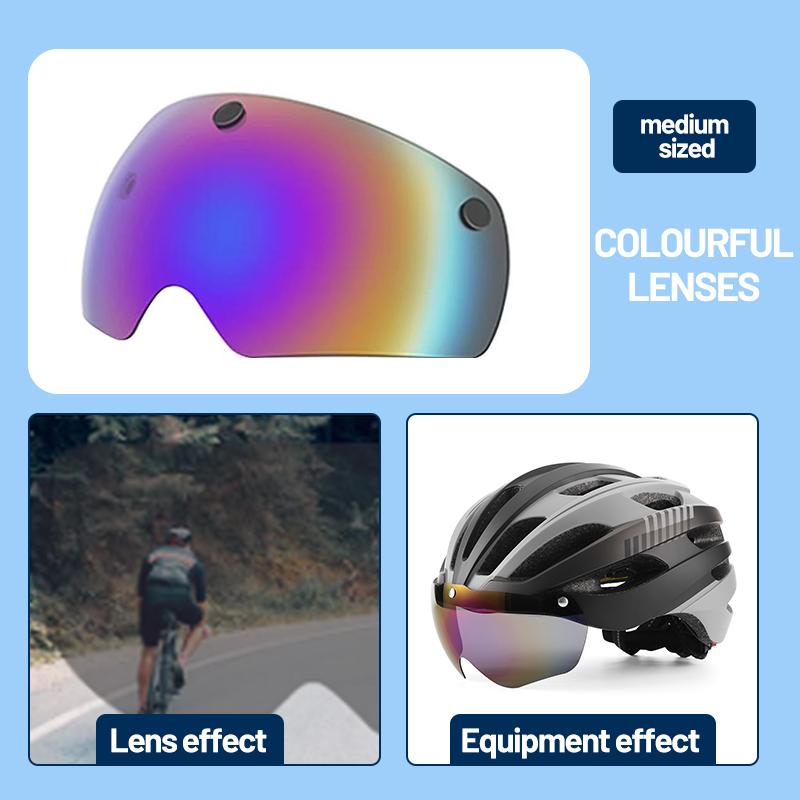 Eastinea Road Bicycle Helmet With Magnetic Goggles Mountain Bike Riding Helmet Adult Men and Women Children Safety Helmet L(57-62CM)
Eastinea Road Bicycle Helmet With Magnetic Goggles Mountain Bike Riding Helmet Adult Men and Women Children Safety Helmet L(57-62CM)