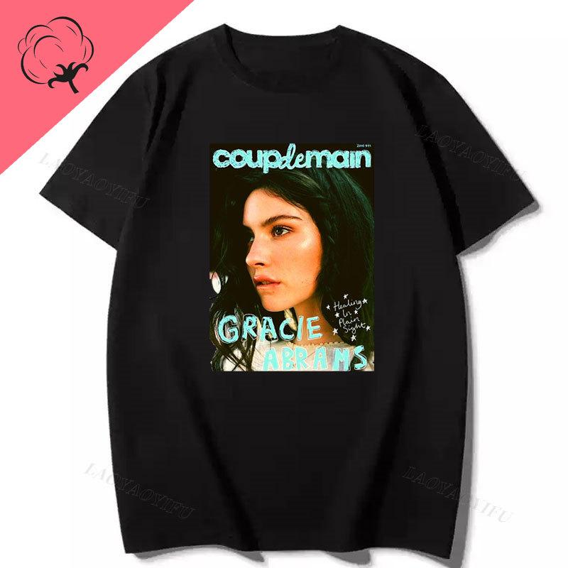Women Clothes Funny Gifts for Gracie Abrams American Singer Fashion T Shirt Y2k Graphic Oneck Classic Camisa Unique Tops 4XL
Women Clothes Funny Gifts for Gracie Abrams American Singer Fashion T Shirt Y2k Graphic Oneck Classic Camisa Unique Tops 4XL