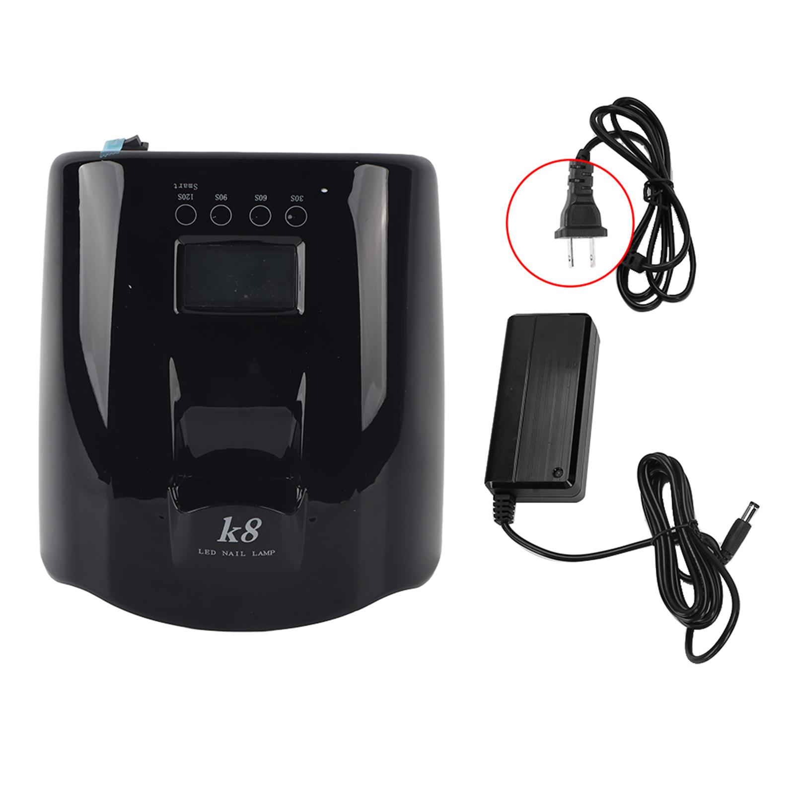 Nail LED Lamp Portable Nail Polish Glue Dryer Intelligent Nail Dryer Fast Dry Manicure ToolsUS Plug US Plug
Nail LED Lamp Portable Nail Polish Glue Dryer Intelligent Nail Dryer Fast Dry Manicure ToolsUS Plug US Plug