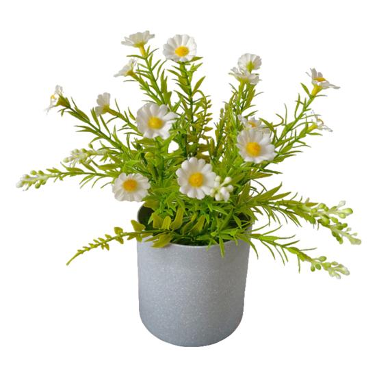 Potted Artificial Flower Spring Fake Wildflowers in Vase Small Realistic Faux Flower Decor for Wedding Bouquets Party
Potted Artificial Flower Spring Fake Wildflowers in Vase Small Realistic Faux Flower Decor for Wedding Bouquets Party