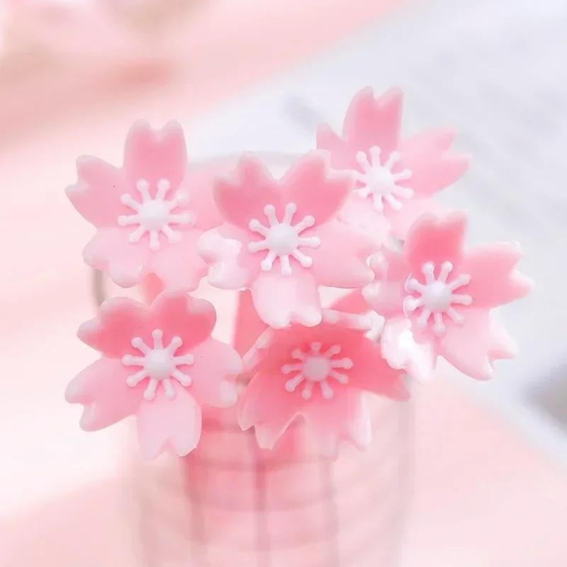 10pcs Silicone Cherry Blossom Flowers Pink Gel Pen Creative Cute Office Writing Supplies Gift Kawaii Pens 10pcs-yellow
10pcs Silicone Cherry Blossom Flowers Pink Gel Pen Creative Cute Office Writing Supplies Gift Kawaii Pens 10pcs-yellow