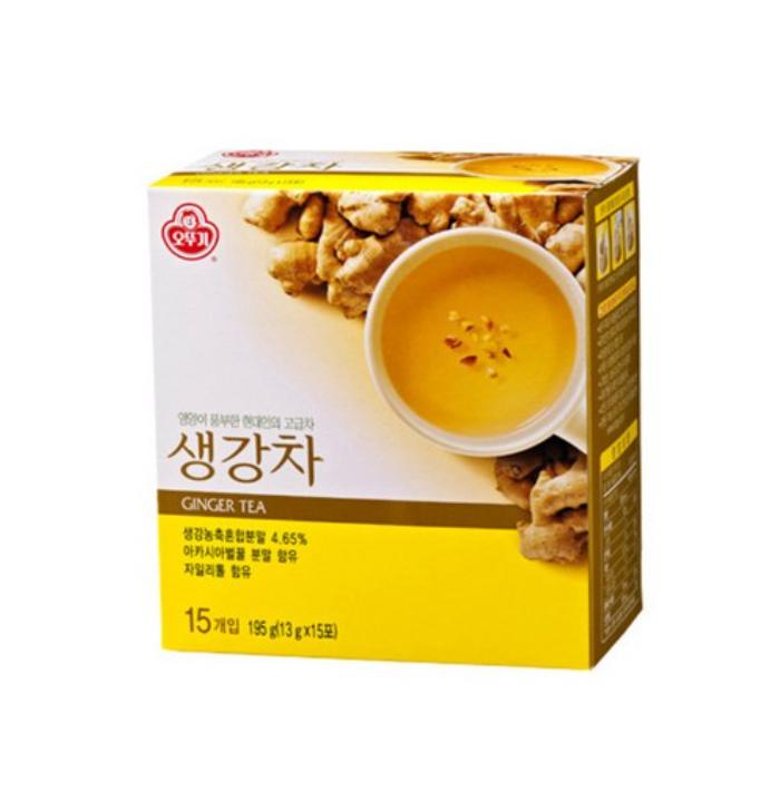 Ottogi Ginger Tea 15 Sticks 1 box
Ottogi Ginger Tea 15 Sticks 1 box