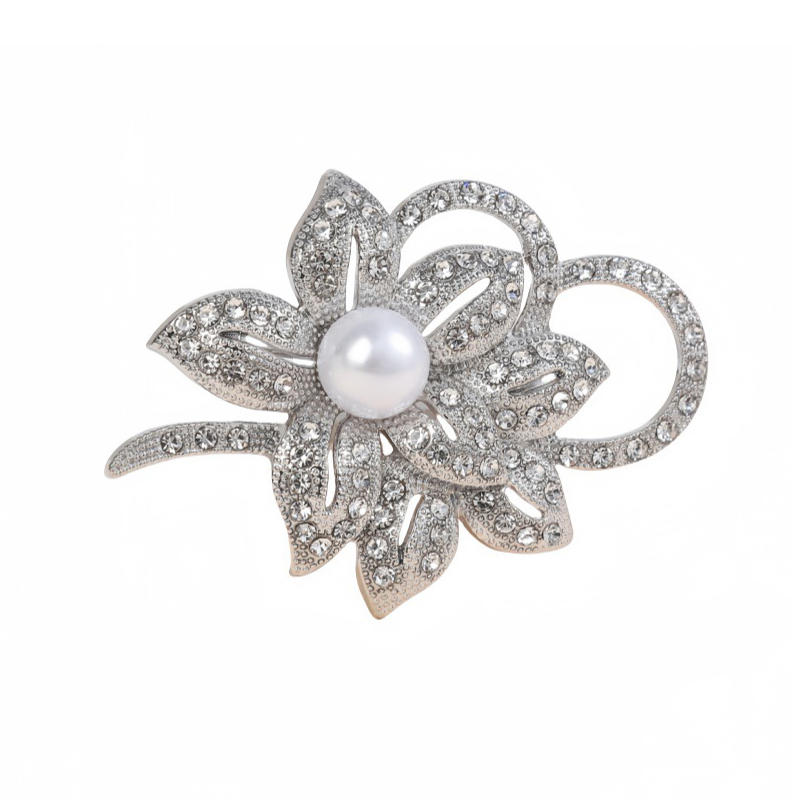 Crystal Pearl Flower Brooches Pins Fashion Rhinestone Floral Brooch for Party Dance Wedding Banquet for Elegant Women Girl One Size
Crystal Pearl Flower Brooches Pins Fashion Rhinestone Floral Brooch for Party Dance Wedding Banquet for Elegant Women Girl One Size