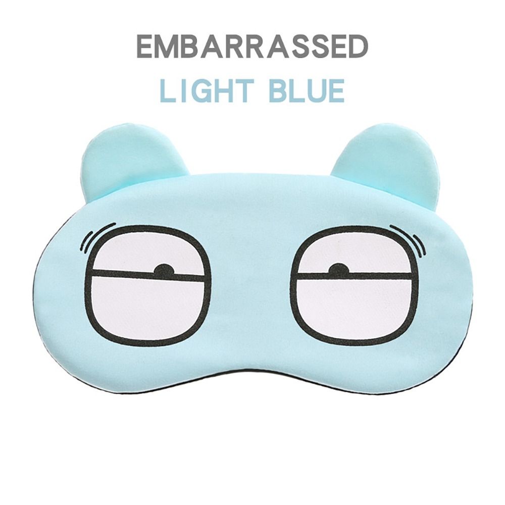 Comfort Sleeping Blindfold Soft Eye Cover Cute Eyepatch Travel Nap Embarrassed Light Blue
Comfort Sleeping Blindfold Soft Eye Cover Cute Eyepatch Travel Nap Embarrassed Light Blue