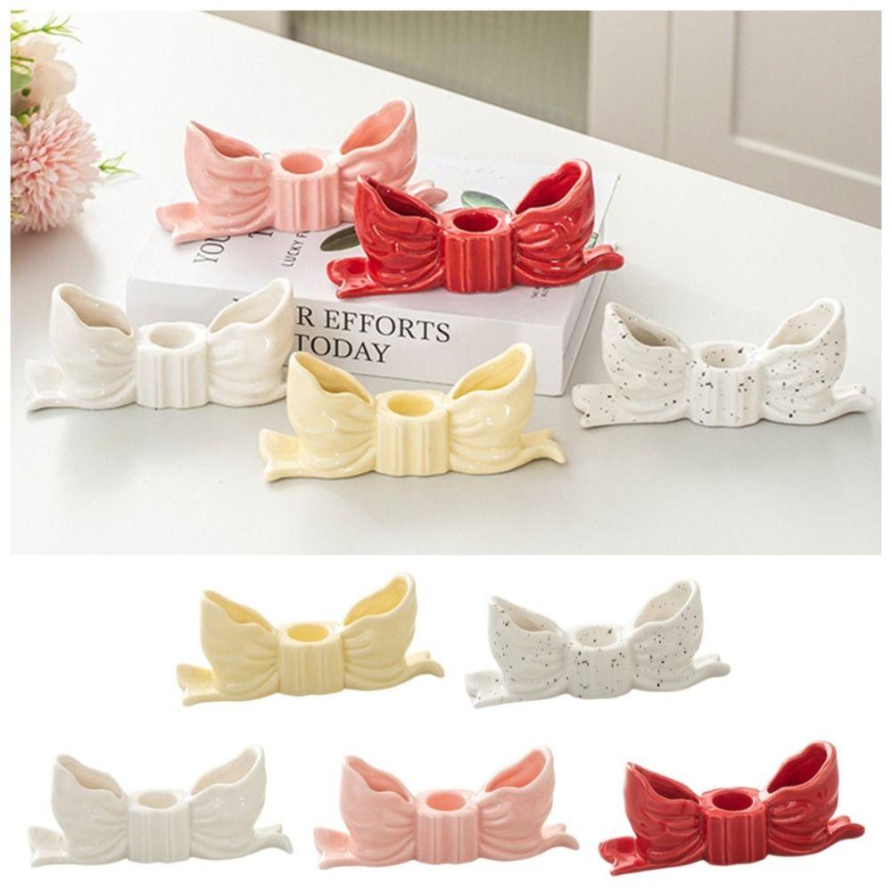 Elegant Long Candle Candlestick Romantic Candle Stands Photo Props Bowknot Shape Candlestick Party жёлтый
Elegant Long Candle Candlestick Romantic Candle Stands Photo Props Bowknot Shape Candlestick Party жёлтый