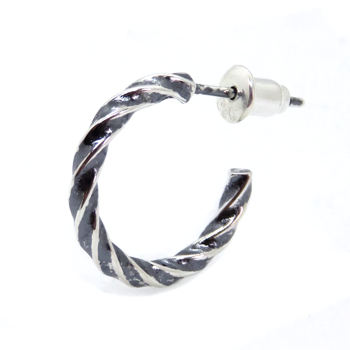 Серьги-кольца LUXSTAR Twist Hoop, кольцо из серебра 925 пробы, внешний диаметр 15 мм, толщина 2 мм, одно ухо, серебро 18 г, мужские
Серьги-кольца LUXSTAR Twist Hoop, кольцо из серебра 925 пробы, внешний диаметр 15 мм, толщина 2 мм, одно ухо, серебро 18 г, мужские