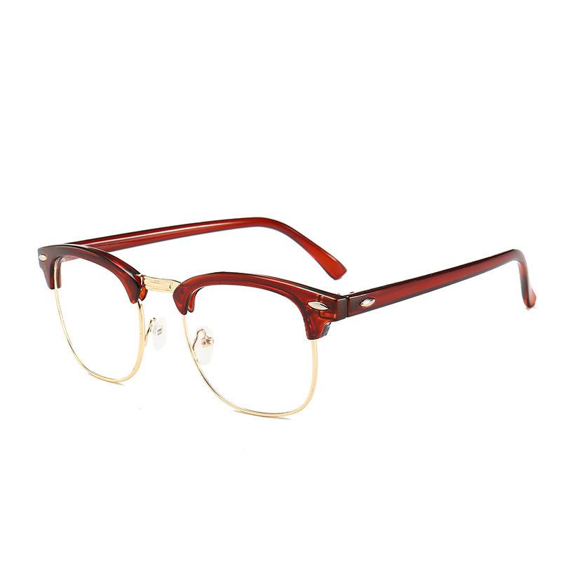 Anti Radiation Blue Light Eyeglasses Replaceable Vision Optical Lenses PC Computer Eyewear High Qulity Half Alloy Metal Tempered Glass oculos de
Anti Radiation Blue Light Eyeglasses Replaceable Vision Optical Lenses PC Computer Eyewear High Qulity Half Alloy Metal Tempered Glass oculos de