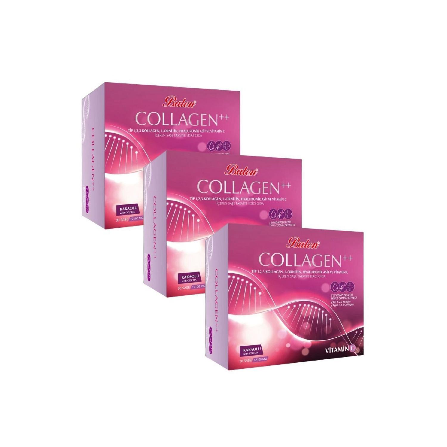 3 Boxes Collagen Type 1,2,3 Collagen L-ornithine, Hyaluronic Acid And Vitamin C Intense 30 Sae 12100 Mg
3 Boxes Collagen Type 1,2,3 Collagen L-ornithine, Hyaluronic Acid And Vitamin C Intense 30 Sae 12100 Mg