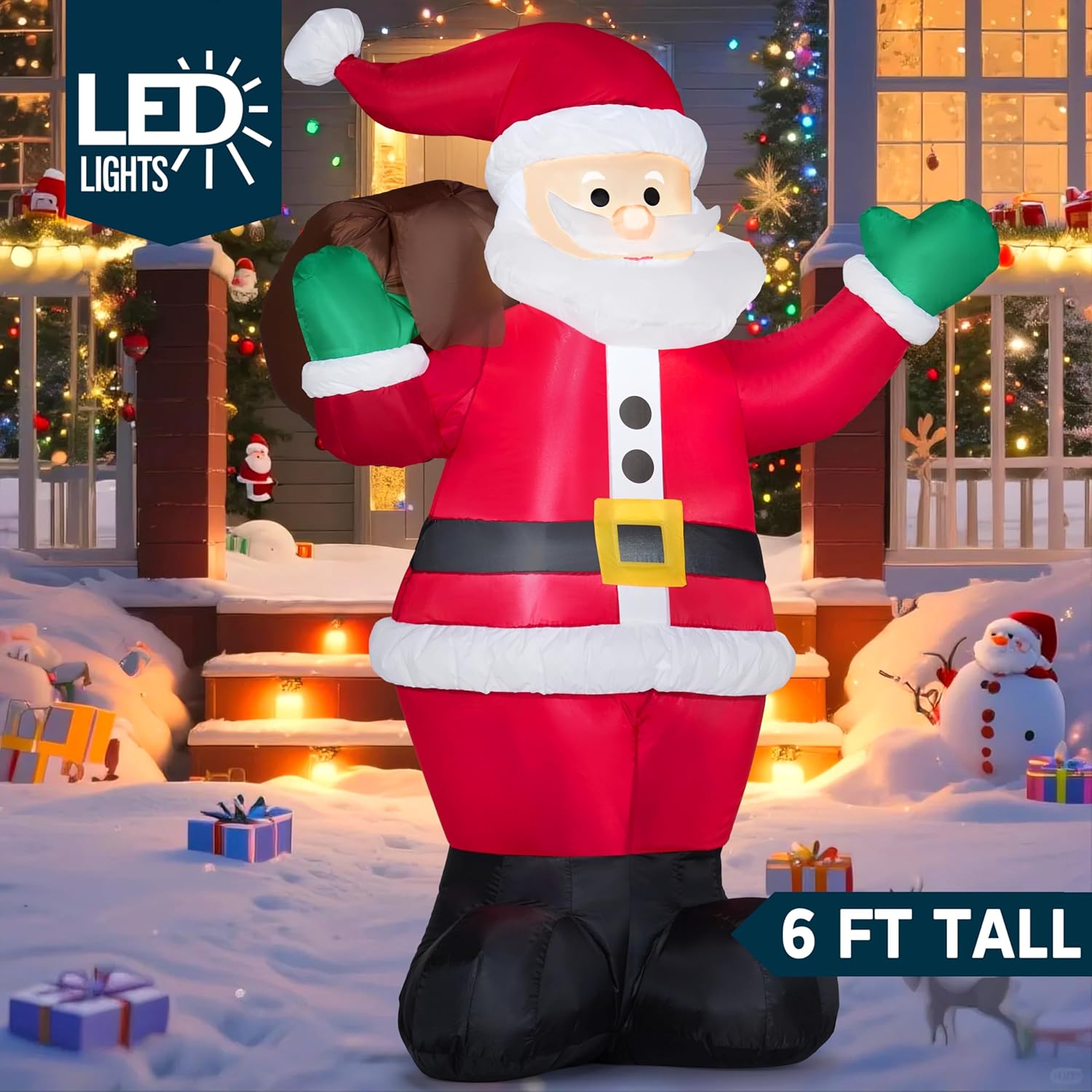 Long Christmas Inflatable Decoration Reindeer Peeing Snowman Build-in LEDs Xmas Party Yard Garden Dcor JOYFY FT 6.6 on with for Entertaining Play Safe
Long Christmas Inflatable Decoration Reindeer Peeing Snowman Build-in LEDs Xmas Party Yard Garden Dcor JOYFY FT 6.6 on with for Entertaining Play Safe