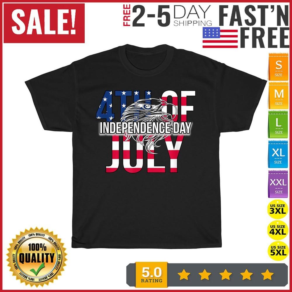 US Happy Independence Day 4th July Flag Eagle Vintage T Shirt Men Women Fashion 3XL
US Happy Independence Day 4th July Flag Eagle Vintage T Shirt Men Women Fashion 3XL