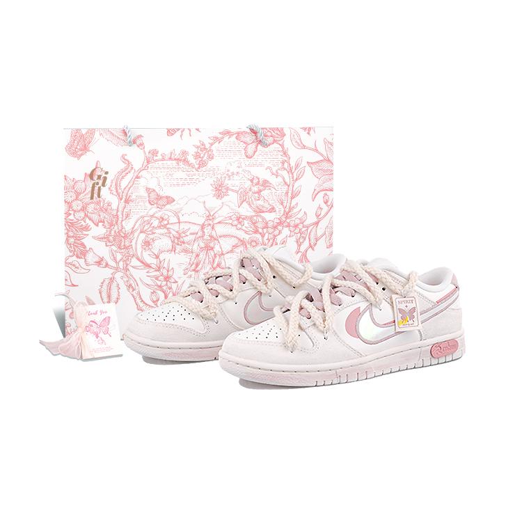 Nike Dunk Impact Resistant, Abrasion Resistant, Breathable Low top Skateboard Shoes Women s Pink White HF5074-133(Team27-S-BOX) 36.5
Nike Dunk Impact Resistant, Abrasion Resistant, Breathable Low top Skateboard Shoes Women s Pink White HF5074-133(Team27-S-BOX) 36.5