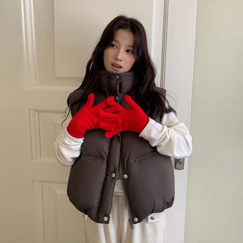 FASHION Women s 2024 Winter New Down Vest Women s Korean Version White Duck Down Short Down Jacket Clothes One Size жовтий
FASHION Women s 2024 Winter New Down Vest Women s Korean Version White Duck Down Short Down Jacket Clothes One Size жовтий