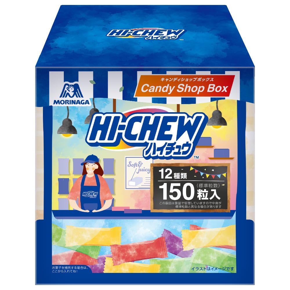 Morinaga Candy Shop Standard 150 Великий 636г x 1 штука & Co. Hi-Chew Коробка, штук, місткість, Подарунок,
Morinaga Candy Shop Standard 150 Великий 636г x 1 штука & Co. Hi-Chew Коробка, штук, місткість, Подарунок,