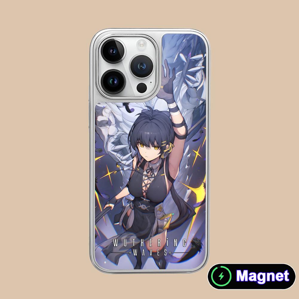 Wuthering Waves Rover Silver Plating Magsafe Mobile Phone Case for iPhone 17 16 15 14 13 12 11 Air Pro Max Plus Colorful Cover iPhone 11
Wuthering Waves Rover Silver Plating Magsafe Mobile Phone Case for iPhone 17 16 15 14 13 12 11 Air Pro Max Plus Colorful Cover iPhone 11
